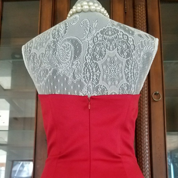 EUC ALLEN SCWARTZ SATIN BALL GOWN🥀 - Picture 5 of 7